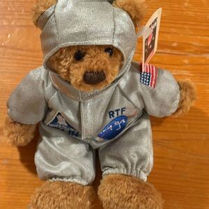NASA Space Shuttle STS 114 Stuff Bear with Tags! From 2005. Return to Space!